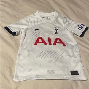 Tottenham Hotspur Kids White and Red Jersey